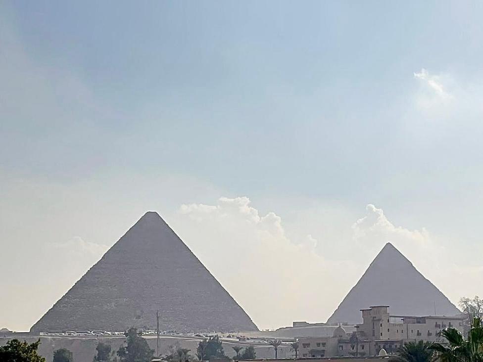 H100 Pyramids View Hostel Giza ภายนอก รูปภาพ